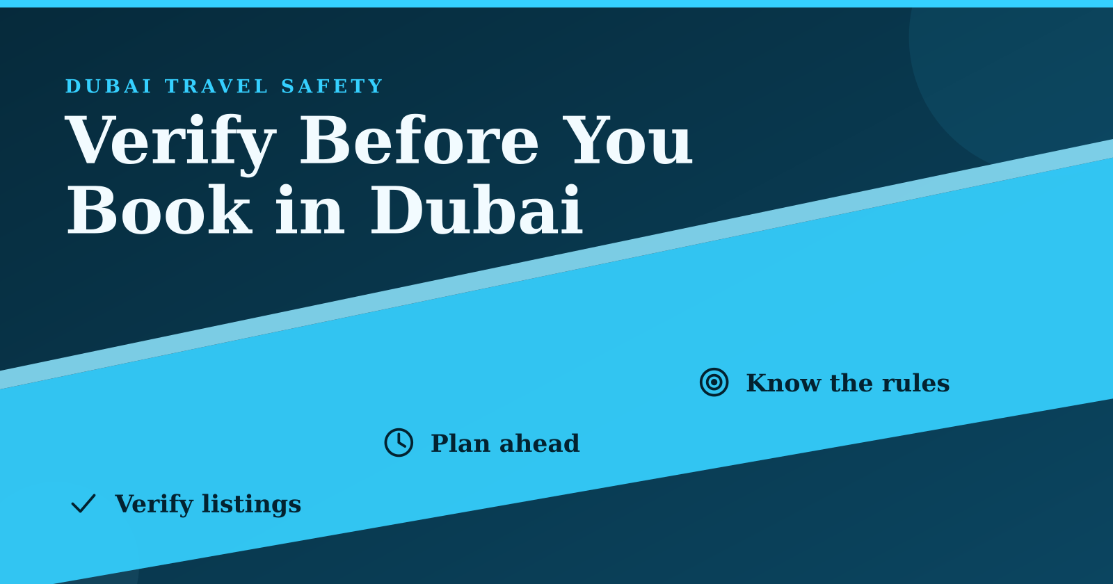 Dubai Travel Guide: Safe, Legal Ways to Plan Your Stay